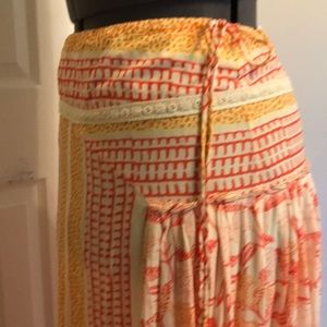 Free People boho skirt